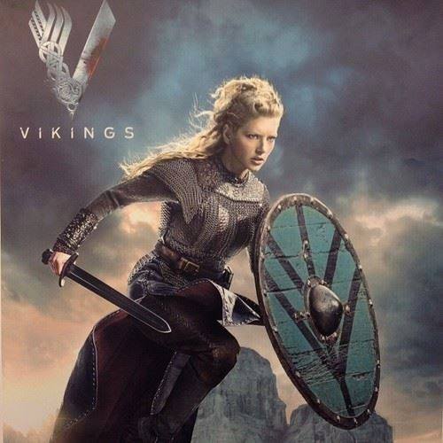 Lagertha dans la série Vikings.  Interprété par Katheryn Winnick.