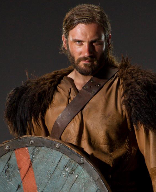 Rollo en la serie Vikings. Interpretado por el actor Clive Standen.