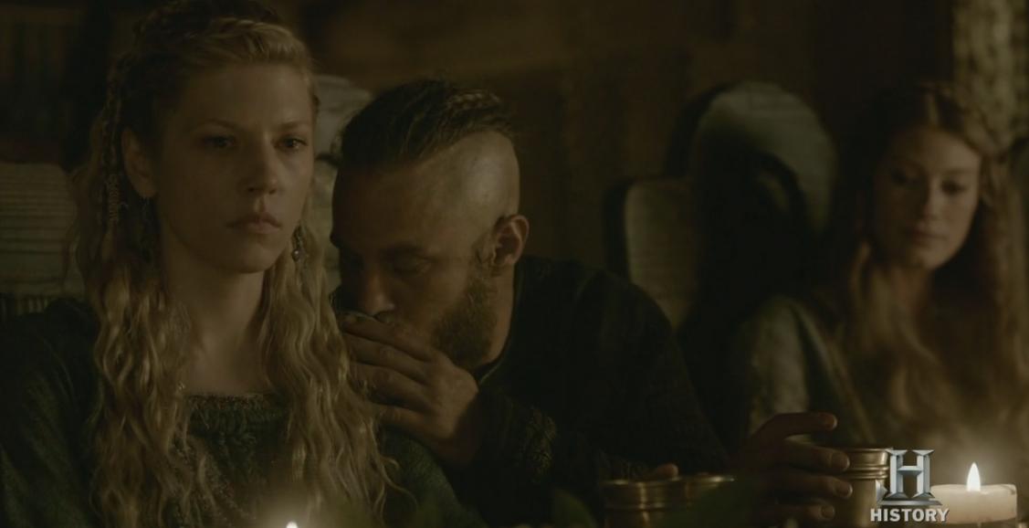 Lagertha-Ragnar et Aslaug.