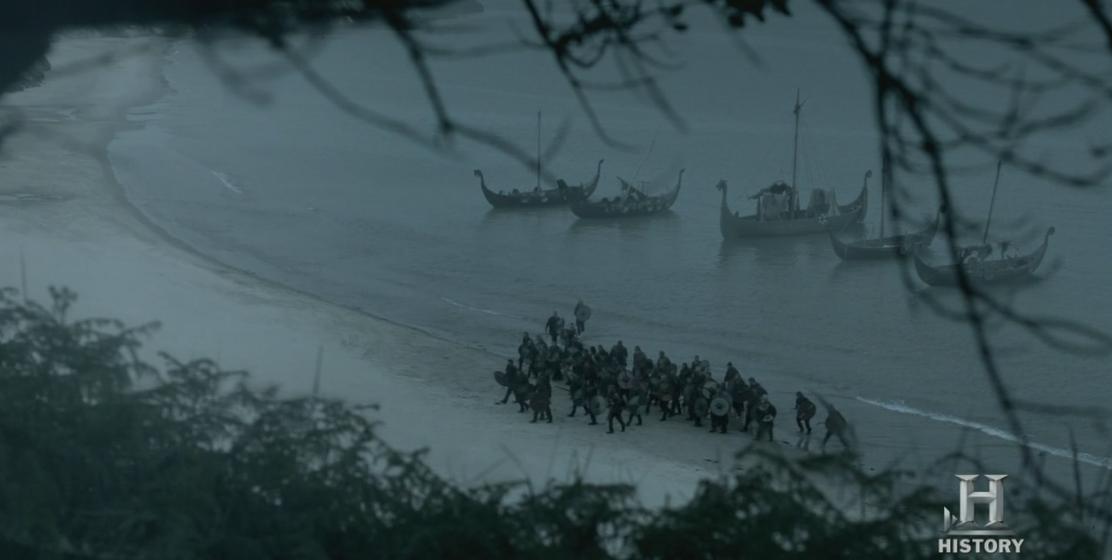 Bateaux échoués sur la plage.