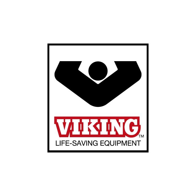 Logo de la empresa de chalecos salvavidas como Viking Life-Saving Equipment